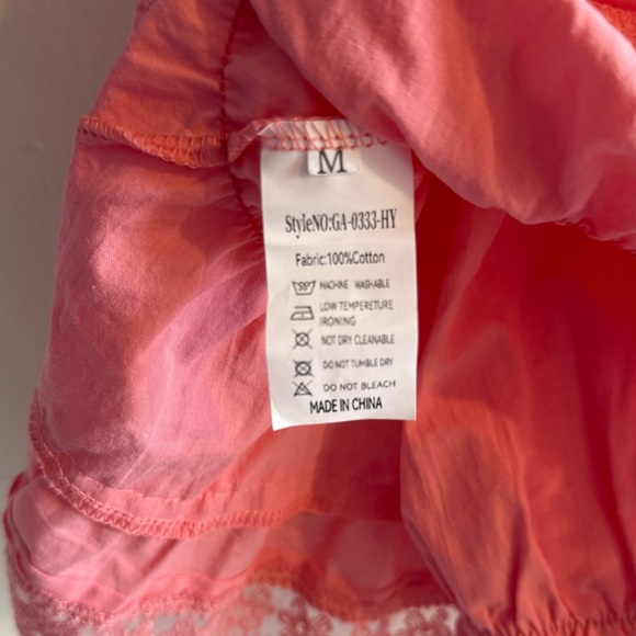 Pink Ruffled Dress Romper - Picture 9 of 9